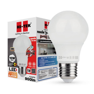 Hi-Tek หลอดไฟ LED มวยไทย E27 3W 5W 8W 10W 14W Day Light Warm Light ไฮเทค