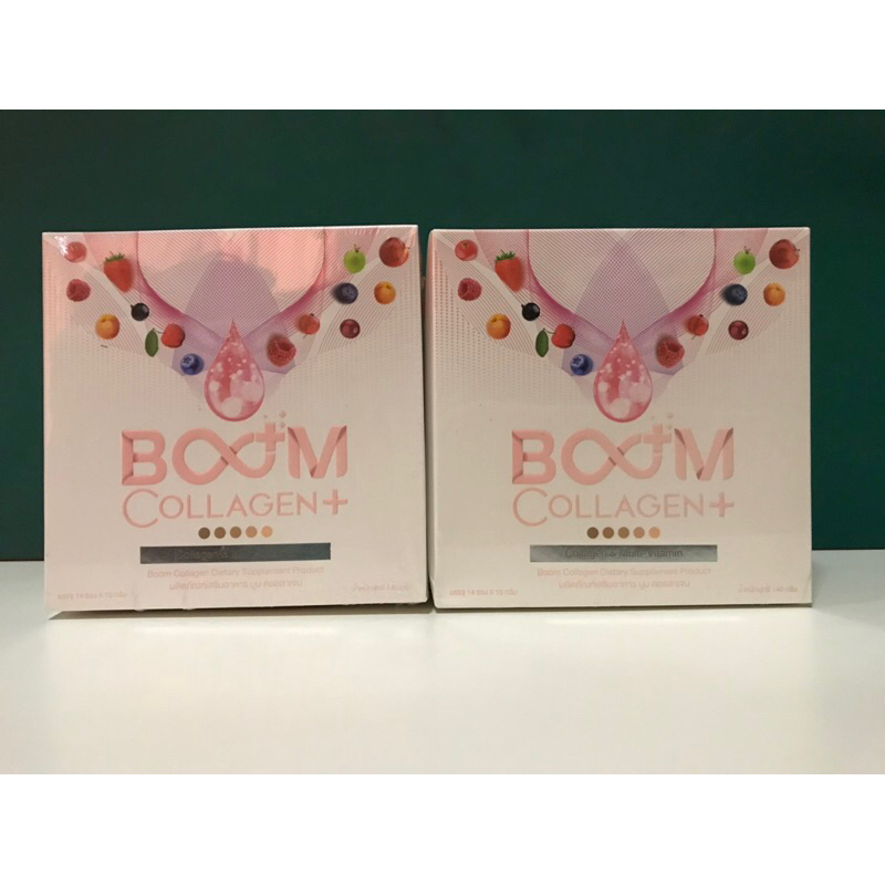 👍 พร้อมส่ง คอลลาเจน บูม กล่อง 14 ซอง Exp.10/26
