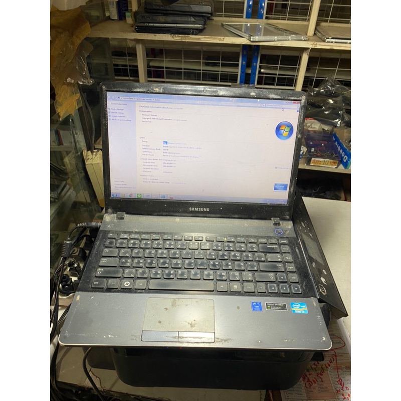Notebook  Samsung NP300E4Z i3-2350M + การ์ดจอแยก ใช้ได้ปกติ เอาไปทำอะไหล่