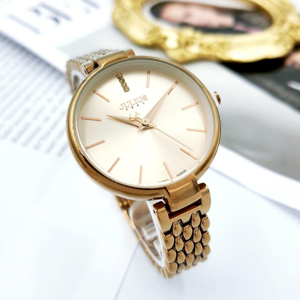 JULIUSนาฬิกาjulius960ของแท้ประกันศูนย์ไทยแถมกำไรราคา199บาทมีส่วนลดจัดส่งไว