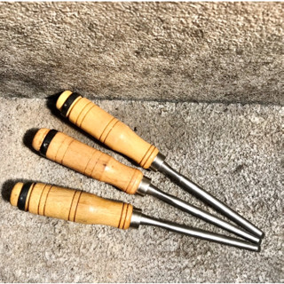 Wood Chisel สิ่วโกบ สิ่วโค้ง สิ่วเล็บมือ สิ่ว เครื่องมือเเกะสลัก สิ่วด้ามไม้