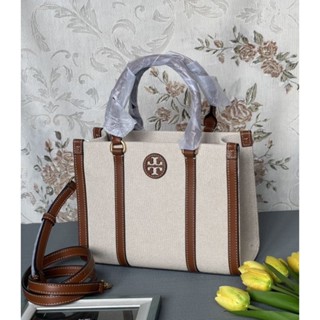 🔺มาใหม่ NEW Tory Burch Blake Canvas Small Tote Bag