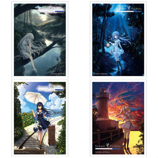 Sleeve Summer Pockets REFLECTION BLUE : Shiroha Naruse, Ao Sorakado, Kamome Kushima, Tsumugi Wenders - ซองใส่การ์ด