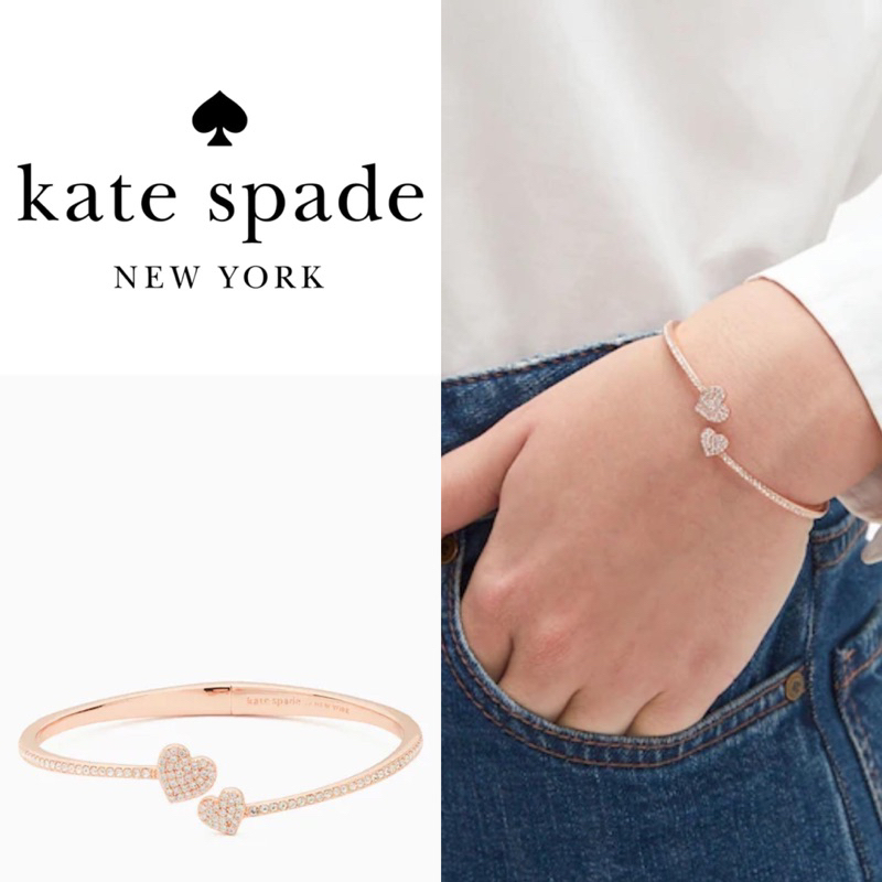 Kate Spade ♠️ Yours Truly Bangle กำไลข้อมือ ของแท้ จาก USA 🇺🇸