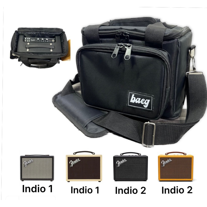 กระเป๋าใส่ลำโพง Fender Indio -Indio 2 ใส่ได้พอดีตรงรุ่น แบบผ้า (B5) ผ้ากันน้ำ