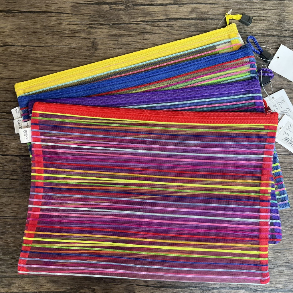 ซองซิปใส่เอกสารขนาด A4 ซองเอกสาร ซองซิปอเนกประสงค์