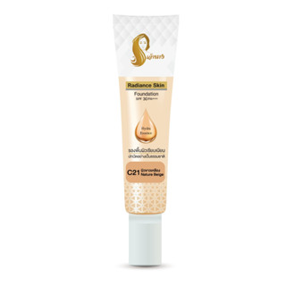 รองพื้น เจ้านาง Chaonang Radiance Skin Foundation SPF30PA+++ 15g #21