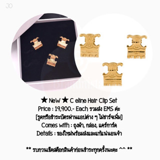 ★ NeW ★ C eline Hair Clip Set