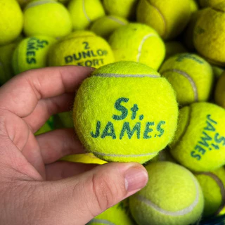 ลูกเทนนิสมือสอง ใช้ฝึก ซ้อม ตีเล่น tennis wilson st.james dunlop fort