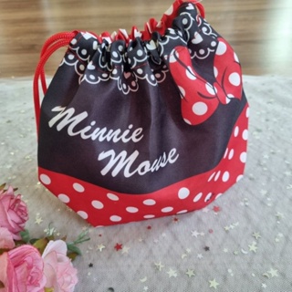 ของใหม่ กระเป๋าหูรูด Minnie Mouse Disney