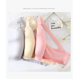 เสื้อในให้นม ใส่ปั๊มนมได้ มี 3 สีให้เลือก