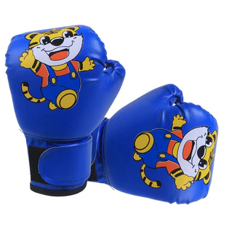นวมชกมวย นวมชกมวยเด็ก Kids Boxing Glove ถุงมือชกมวย - ลายการ์ตูน
