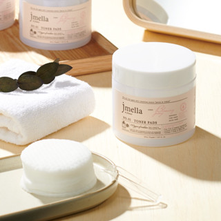 JMELLA IN FRANCE TONER PADS 150ml. โทนเนอร์แพดส์ (Blooming Peony, Lime and Basil, Femme Fatale, Queen 5, Sparkling Rose)