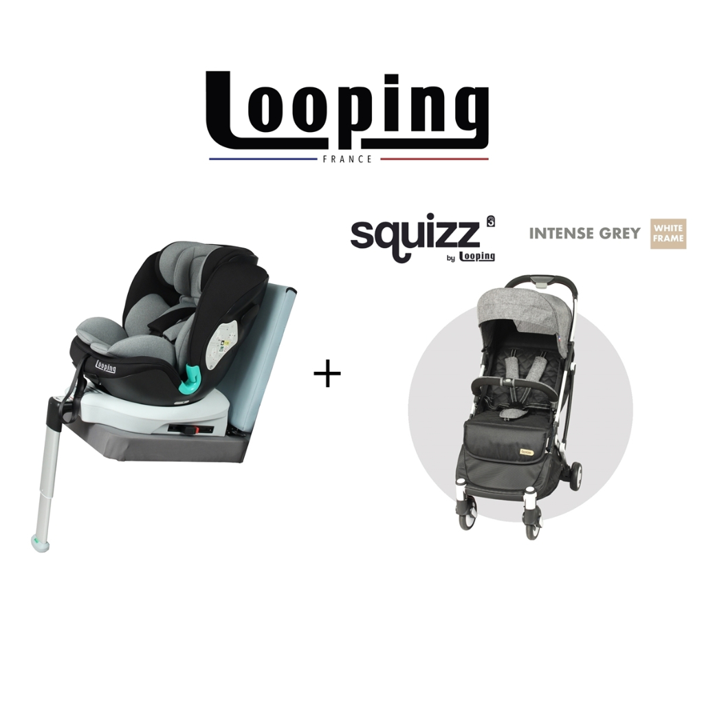 Looping Squizz 3 และ Carseat 360 i-Size Combo Set