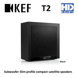 KEF Subwoofer Slim Speaker รุ่น T2 Black