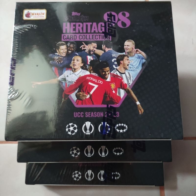 topps merlin heritage 98 box