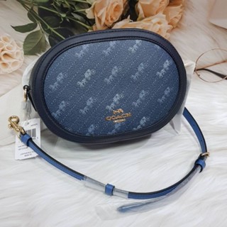 (พร้อมส่ง)กระเป๋าสะพายมาใหม่คร้าCOACH C4057 CAMERA BAG WITH HORSE AND CARRIAGE DOT PRINT