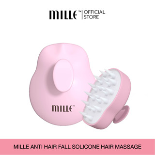 MILLE แปรงซิลิโคนนวดผม MILLE ANTI HAIR FALL SOLICONE HAIR MASSAHE