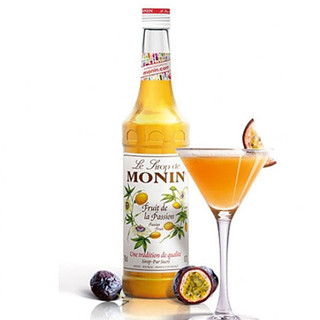 (KoffeeHouse) น้ำเชื่อม MONIN กลิ่น “Passion Fruit” ไซรัปโมนิน ไซรัปเสาวรส (MONIN Passion Fruit Syrup) บรรจุขวด 700 ml.