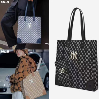 พร้อมส่ง!MLBกระเป๋าผ้าใบกระเป๋าใบใหญ่