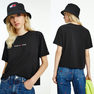 ของแท้100% เสื้อยืด Tommy Hilfiger ทรงครอป