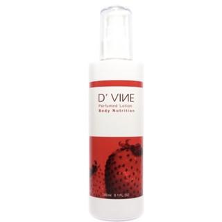 Dvine Perfumed Firming Body Lotion Strawberry 240ml.