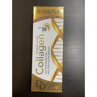 Romina DD Collagen Color Control Cream Spf50+ 100ml.  โรมิน่า ดีดี คอลลาเจน ครีม