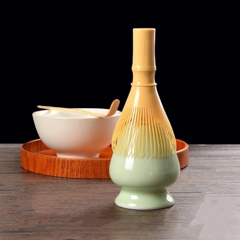 🔥แปรงชงชาพลาสติก แปรงชงชาเขียวมัทฉะ[K78]