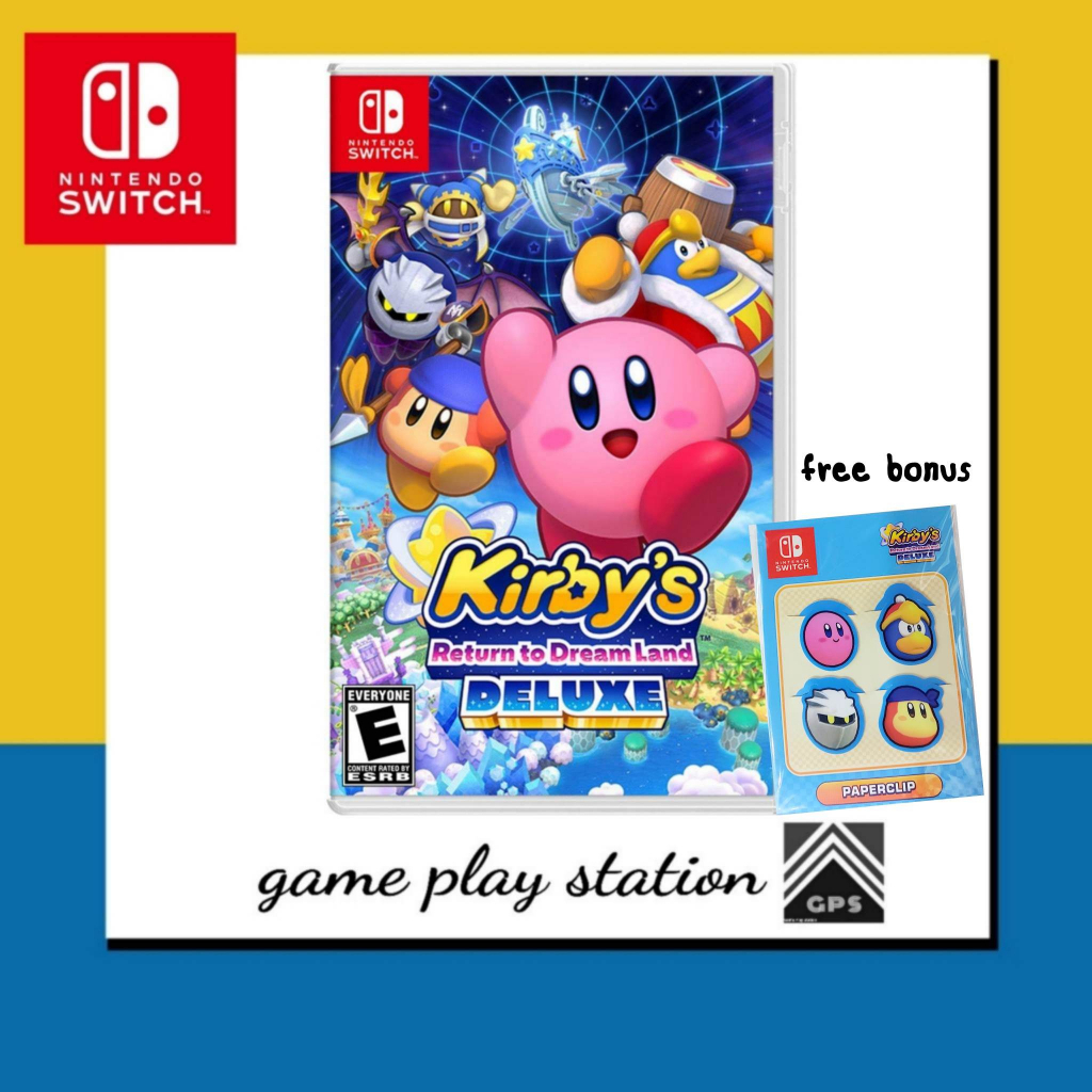 nintendo switch kirby's return to dreamland deluxe ( english asia )