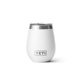 YETI แก้วเก็บความเย็น รุ่น RAMBLER 10 OZ WINE WITH MAGSLIDER LID TUMBLER WHITE