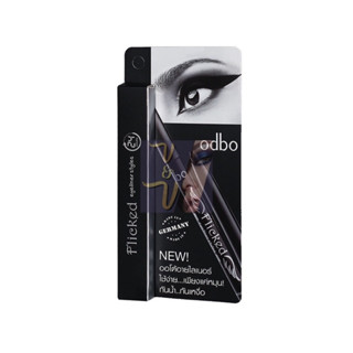 (OD323) Odbo Flicked Eyeliner Styles โอดีบีโอ ฟลิค อายไลเนอร์ สไตล์