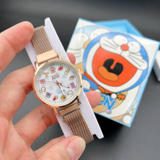 นาฬิกาโดเรม่อนพร้อมกล่องโดเรม่อน Doraemon Watch