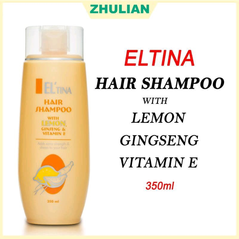 zhulian  shampoo (สูตรเลมอน โสม วิตามินอี) ขนาด 350 ml