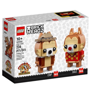 LEGO 40550: BrickHeadz  Chip &amp; Dale ของใหม่ ของแท้ พร้อมส่ง