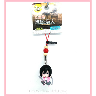 Attack on Titan Mikasa Ackerman Max Limited พวงกุญแจมิคาสะ ผ่าภิภพไททัน งานเทศกาล Kodansha แท้ จากญี่ปุ่น