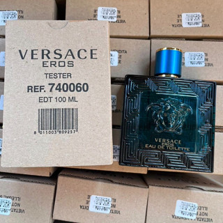 100ml Versace Eros Eau De Toilette กล่อง เทสเตอร์ 100ml. เคาเตอร์ 4,600 เผยเสน่ห์ ที่ซ่อนอยู่ในตัวคุณ ได้อย่างสมบูรณ์