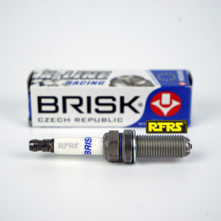 หัวเทียน BRISK X-Line 4 เขี้ยว แกนเงิน TOYOTA Wish Harrier Valvematic Spark Plug (7X41ROM) รองรับทุกน้ำมัน Made in EU