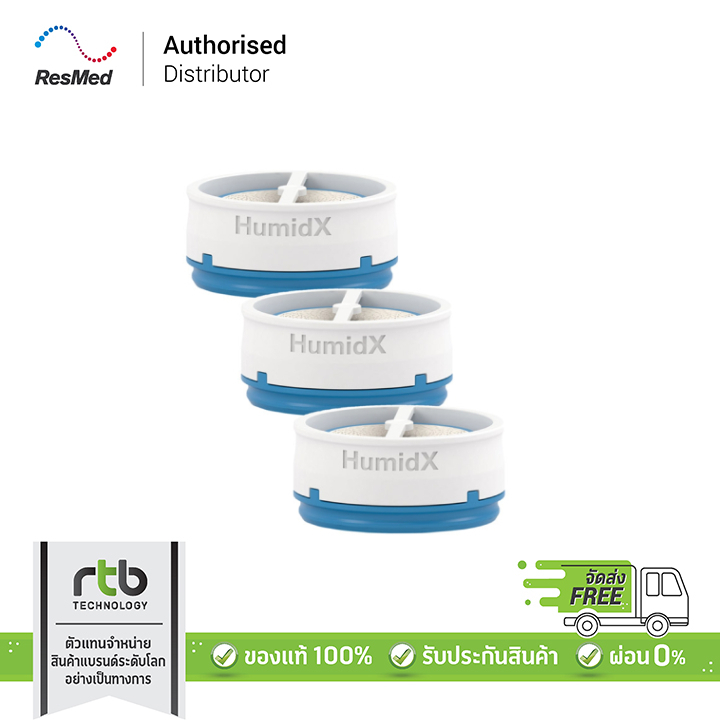 ResMed อุปกรณ์ CPAP For AirMini รุ่น HumidX 3 Pack