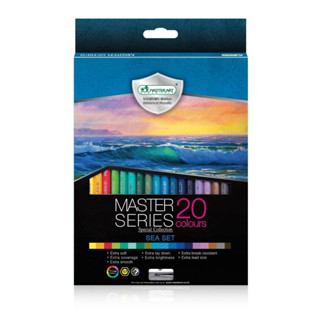 (KTS)ชุดดินสอสีไม้ MASTERART/Masterseries 20 สี ท้องทะเล