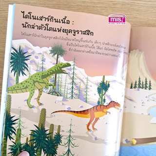 MISBOOK หนังสือสติกเกอร์ไดโนเสาร์ (มาพร้อม! สติกเกอร์ 555 ชิ้น)