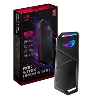 ASUS ROG Strix Arion S500 500GB Portable SSD — USB-C 3.2 Gen 2x1, NVMe SSD Aura Sync ESD-S1B05