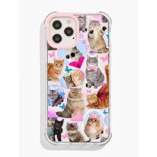 🌈 พร้อมส่ง 🐈 Skinnydip Cat Sticker Shock Case เคสแมว เคสแมว ลิขสิทธิ์แท้ (13 Pro Max/12 Pro Max/11)