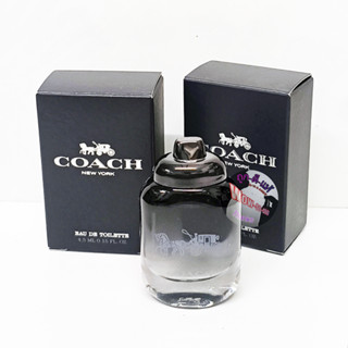 หอมกระตุ้นความรู้สึกชายหนุ่มสมัยใหม่ 😘 น้ำหอม Coach New York For Men edt. ขนาดทดลอง ของแท้ 100%