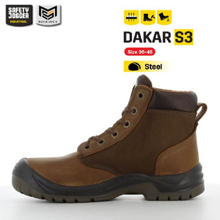 [รับประกัน 3 เดือน] Safety Jogger รุ่น DAKAR S3 รองเท้าเซฟตี้หุ้มข้อ หัวเหล็ก พื้นเหล็ก พื้นกันน้ำมัน ลดแรงกระแทก