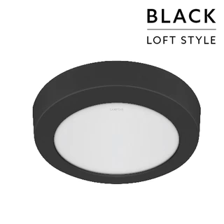 LAMPTAN โคมดาวน์ไลท์ LED DOWNLIGHT FIX ติดตั้งลอยได้ทันที ไม่ต้องเจาะฝ้า