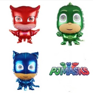 🎭 ลูกโป่งฟอยล์ PJ Masks / พีเจมาสก์ ฮีโร่รัตติกาล