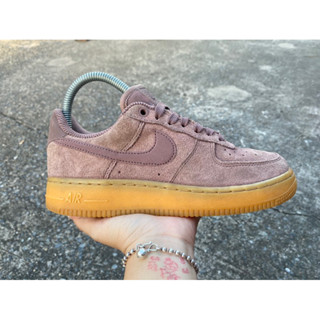 Sz.37.5-23.5 ซม.Nike Air Force 1 07 SE Smokey Mauve มือสองของแท้ 100%