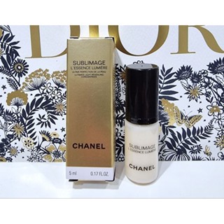 เอสเซนส์เพื่อความกระจ่างใส ลดจุดด่างดำ แท้💯%Chanel Sublimage LEssence Lumiere 5ml. มีฉลากไทย