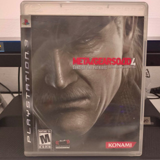 แผ่นแท้ [PS3] [English] Metal Gear Solid 4: Guns of the Patriots (Zone 1 US) (BLUS-30109 | 30109GHL)