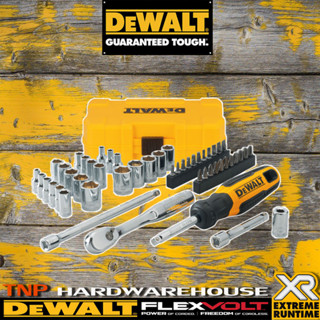 Dewalt ชุดลูกบ๊อกซ์ 50 ชิ้น ของแท้ 100% ลูกบ๊อกซ์ ชุดลูกบล็อก ลูกบล็อก บล็อก